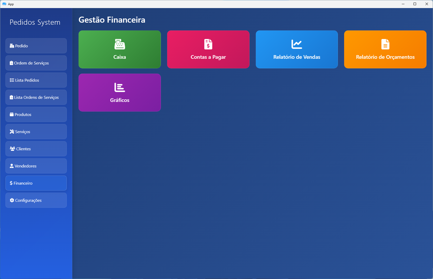 Dashboard Financeiro